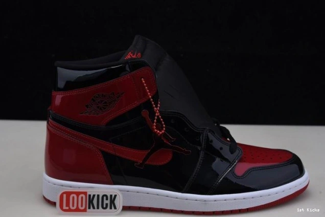 1st Kicks 807 OG 1 High Patent Air SmartChoice 555088- Bred Jordan 1116